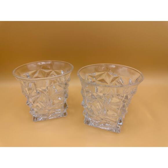 Whiskey Old Fashioned Glasses, On the Rocks, Barware, set of 2 - Picture 2 of 11